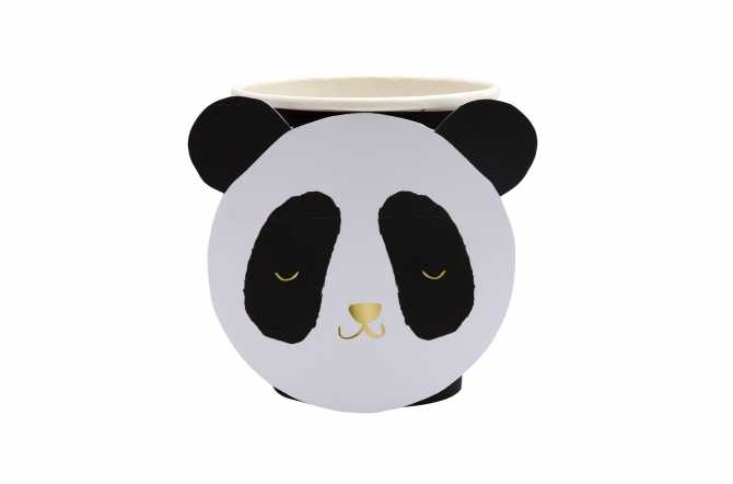 Deco De Table Gobelets Panda Anniversaire Enfant Monstres Des Fetes