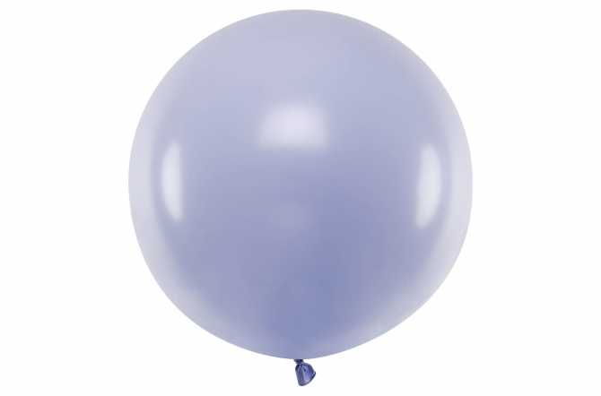 Grand ballon violet pastel pour anniversaire - Monstres des fêtes