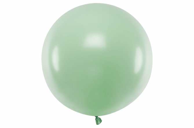 Decoration Grand Ballon Vert Pastel Anniversaire Enfant Monstres Des Fetes Diametre 60 Cm