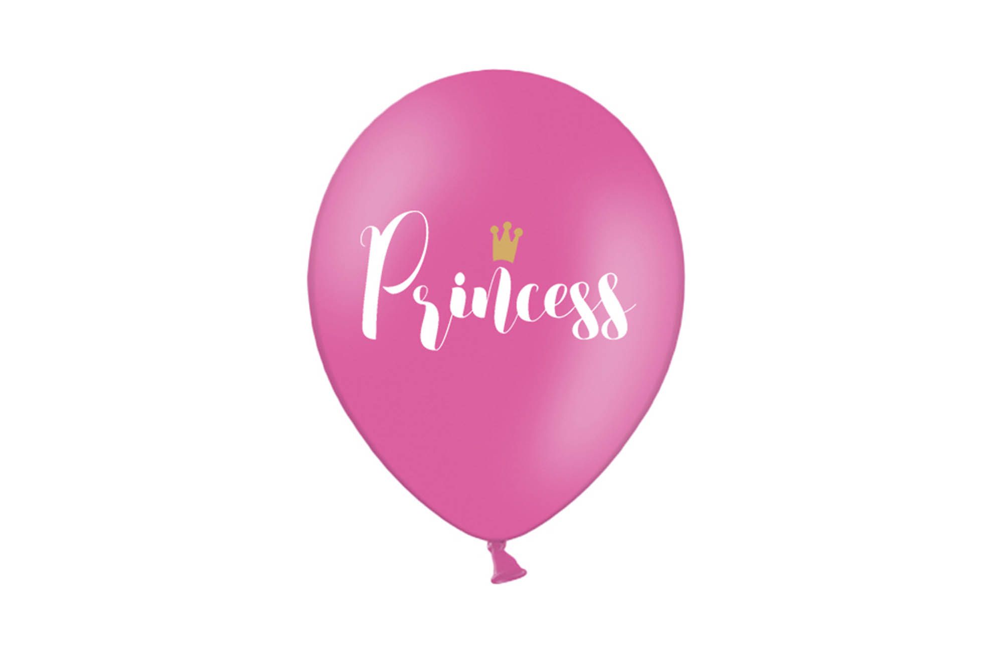 Decoration Ballons Imprimes Rose Princesse Monstres Des Fetes