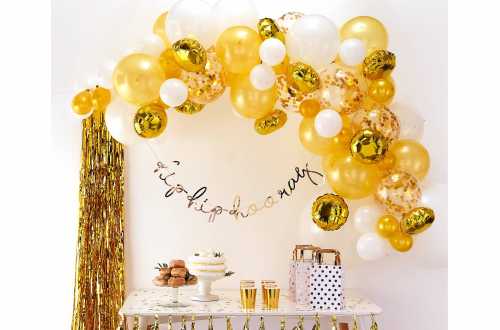 Decoration Anniversaire Dore Monstres Des Fetes