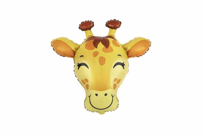Ballon girafe pour un anniversaire thème safari, animaux ou cirque
