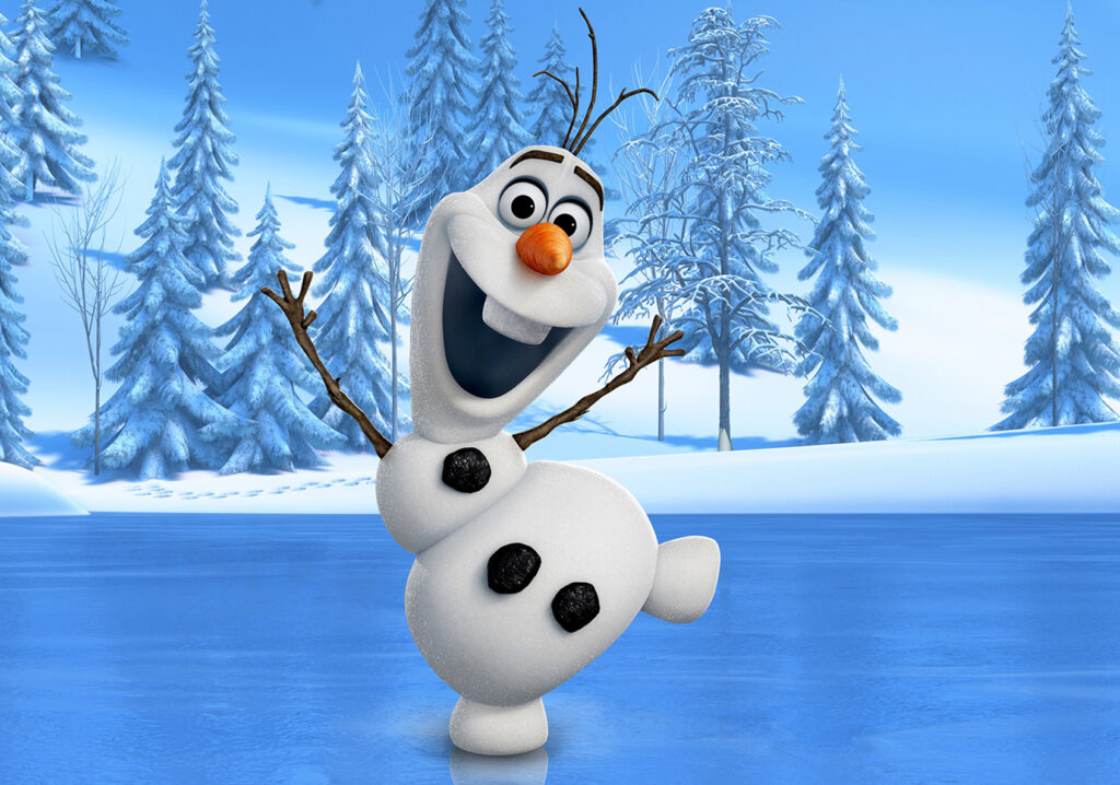 Personnage Olaf Mon ami gourmand Frozen La Reine des Neiges